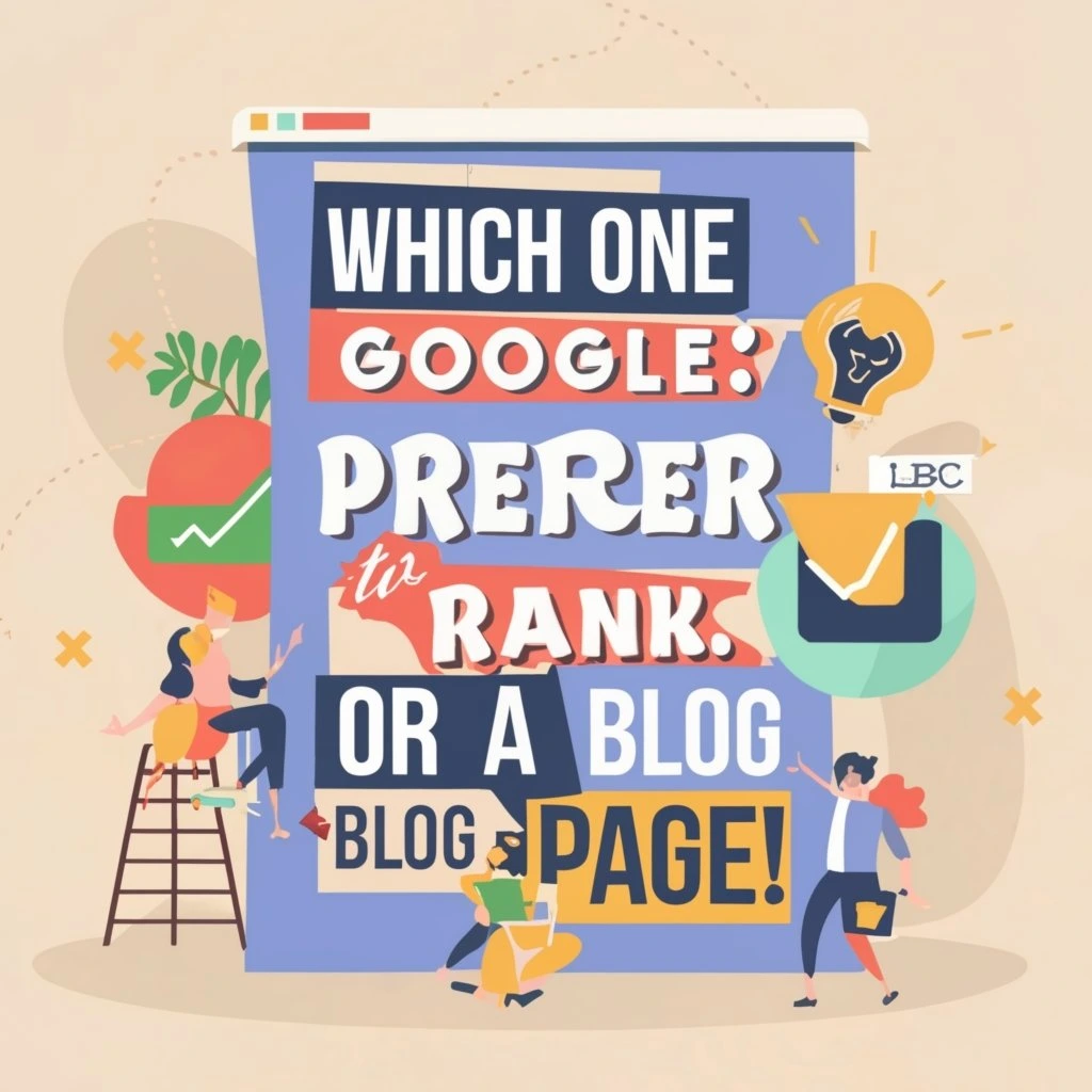 Which One Does Google Prefer to Rank, a Business Page or a Blog Page?